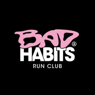 Bad Habits Run Club logo