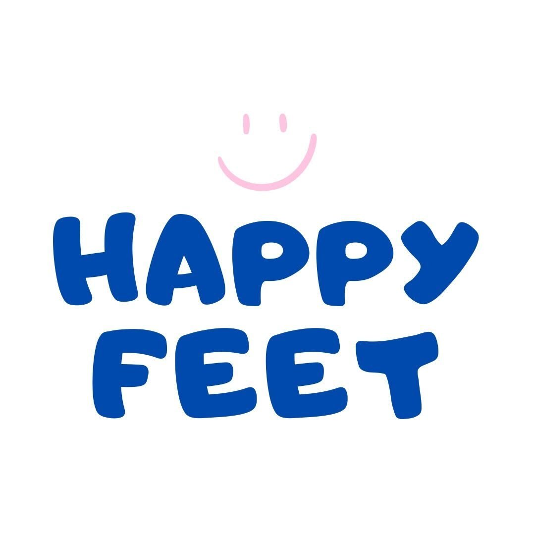 Happy Feet Run Club logo